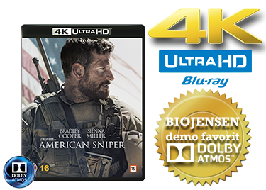 American Sniper UHD 4K blu ray anmeldelse