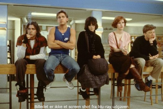 The Breakfast Club blu-ray anmeldelse