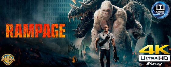 Rampage UHD 4K blu-ray anmeldelse