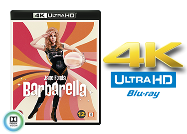 Barbarella UHD 4K blu ray anmeldelse