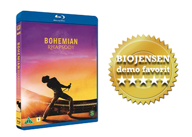 Bohemian Rhapsody blu-ray anmeldelse