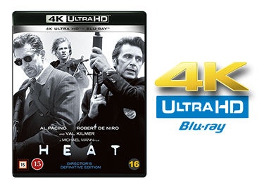 HEAT UHD 4K blu-ray anmeldelse