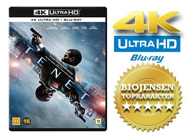 TENET UHD 4K blu-ray anmeldelse