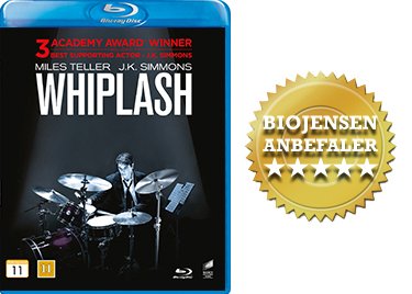 Whiplash blu-ray anmeldelse