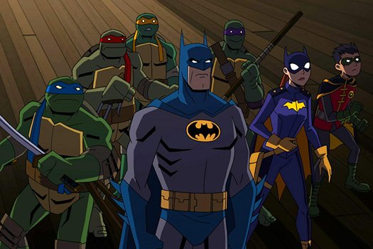 Batman vs Teenage Mutant Ninja Turtles blu-ray anmeldelse