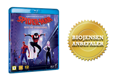 Spider-Man Into the Spider Verse blu-ray anmeldelse