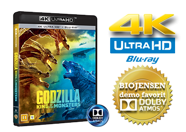 Godzilla King of the Monsters UHD 4K blu-ray anmeldelse