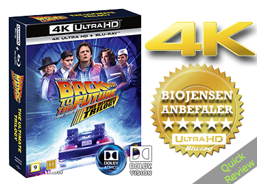 Back to the Future Trilogy UHD 4K blu-ray Quick review