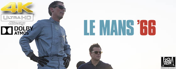 Le mans `66 UHD 4K blu-ray anmeldelse