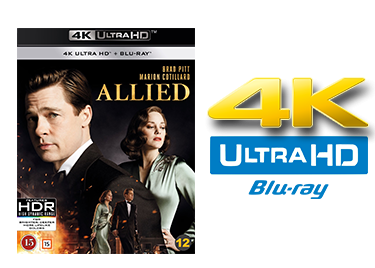 Allied UHD 4K blu-ray anmeldelse