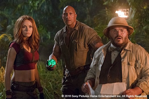 Jumanji Welcome to the Jungle blu-ray anmeldelse