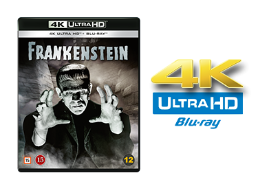 Frankenstein (1931) UHD 4K blu-ray anmeldelse