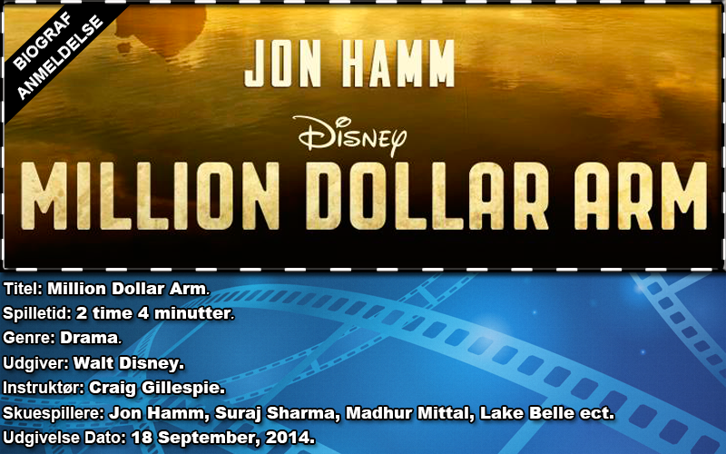 Million Dollar Arm anmeldelse