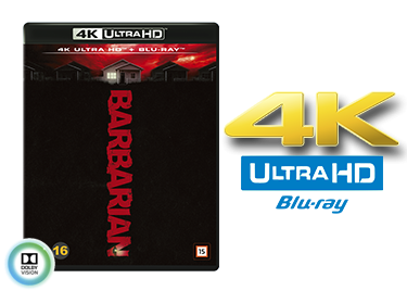 Barbarian UHD 4K blu ray anmeldelse