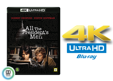 All the President's Men UHD 4K blu ray anmeldelse
