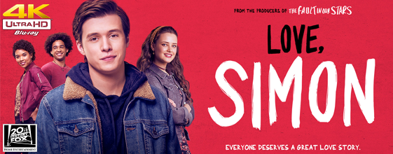 Love simon UHD 4K blu-ray anmeldelse