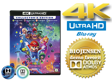 The Super Mario Galaxy Movie UHD 4K blu ray anmeldelse