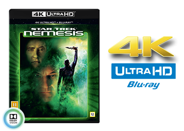 Star Trek: Nemesis UHD 4K blu-ray anmeldelse