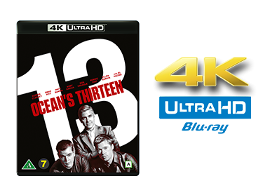 Ocean's Thirteen UHD 4K blu ray anmeldelse
