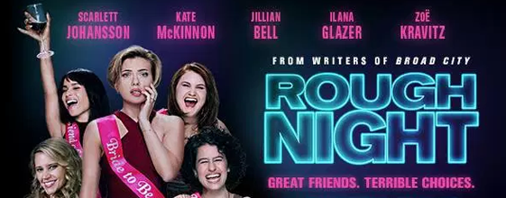 Rough Night blu-ray anmeldelse