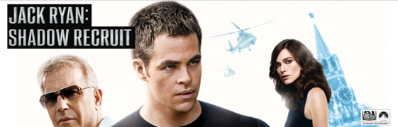 Jack Ryan: Shadow Recruit blu-ray anmeldelse