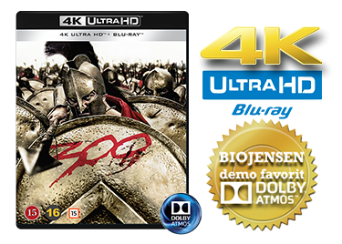 300 UHD 4K blu-ray anmeldelse