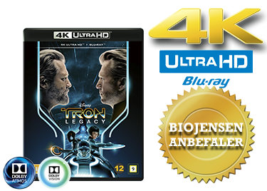 TRON LEGACY UHD 4K blu-ray anmeldelse