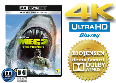 Meg 2: The Trench UHD 4K blu ray anmeldelse