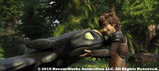 How to train Your Dragon The Hidden World blu-ray anmeldelse