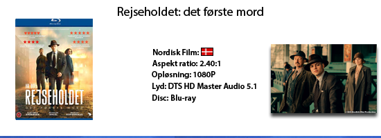 Rejseholdet: det f&oslash;rste mord blu ray