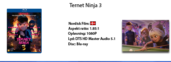 Ternet Ninja 3 blu ray 