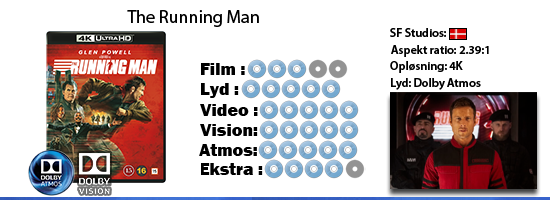 The Running Man (2025) UHD 4K blu ray