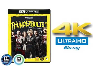 Thunderbolts* UHD 4K blu ray anmeldelse