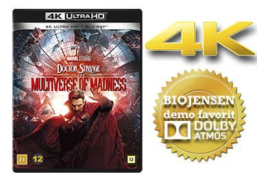 Doctor Strange in the Multiverse of Madness UHD 4K blu-ray anmeldelse