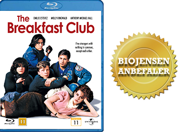The Breakfast Club blu-ray anmeldelse