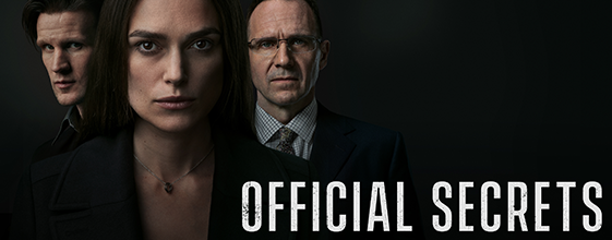 Official Secrets blu-ray anmeldelse
