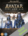 Avatar: fire and ash 2D blu ray