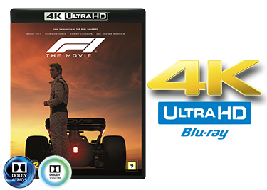 F1: The Movie UHD 4K blu-ray anmeldelse