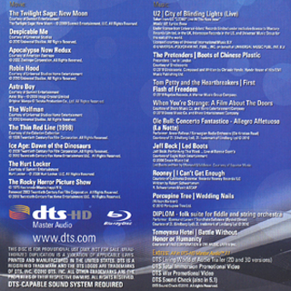 DTS Blu-Ray Demonstration Disc 15