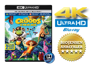 The Croods A new age UHD 4K blu-ray anmeldelse