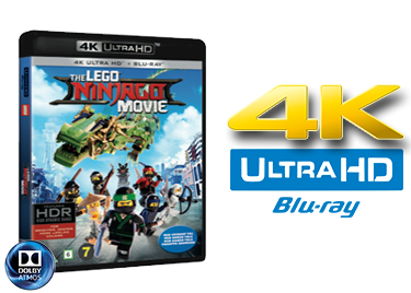 The LEGO Ninjago Movie UHD 4K blu-ray anmeldelse