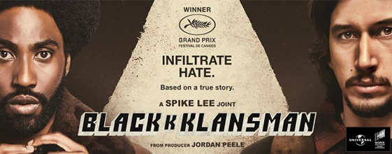 BlacKkKlansman blu-ray anmeldelse