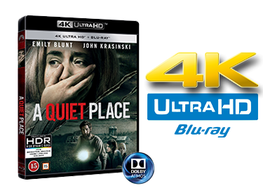 A Quiet Place UHD 4K blu-ray anmeldelse