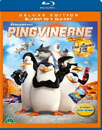 Pingvinerne fra Madagascar 3D blu-ray anmeldelse