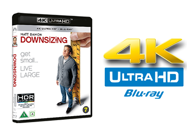 Downsizing UHD 4K blu-ray anmeldelse