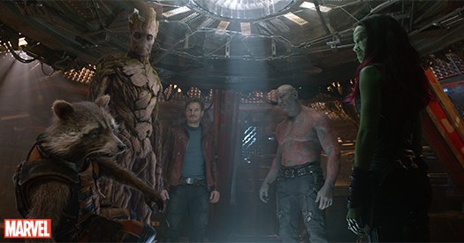 Guardians of the Galaxy blu-ray anmeldelse