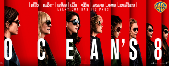 Ocean's 8 blu-ray anmeldelse