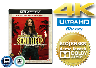 Send help UHD 4K blu ray anmeldelse