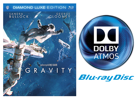 Gravity Dolby Atmos blu-ray