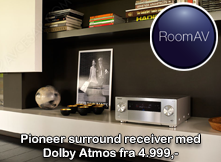 Pioneer receiver med Dolby Atmos fra 4.999,- 